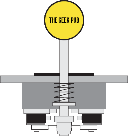 Animated Arcade Joystick