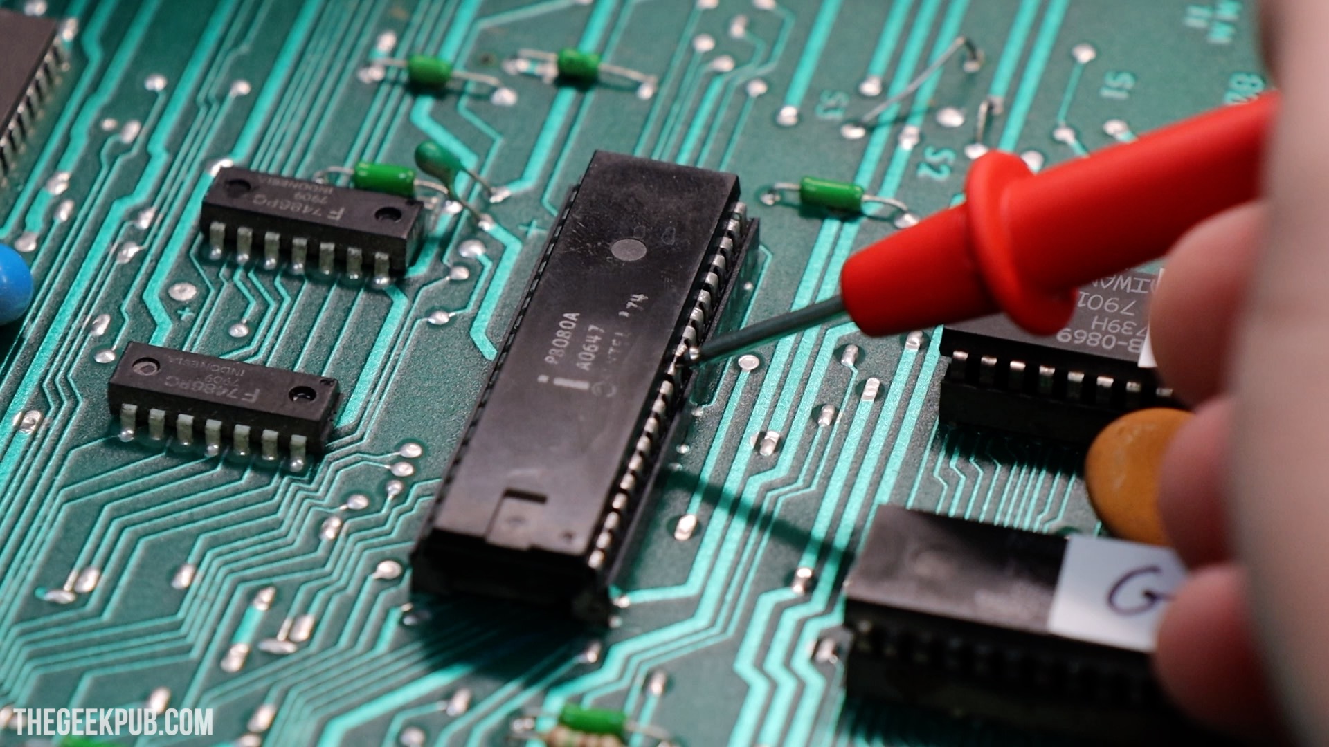 Testing the -5V line