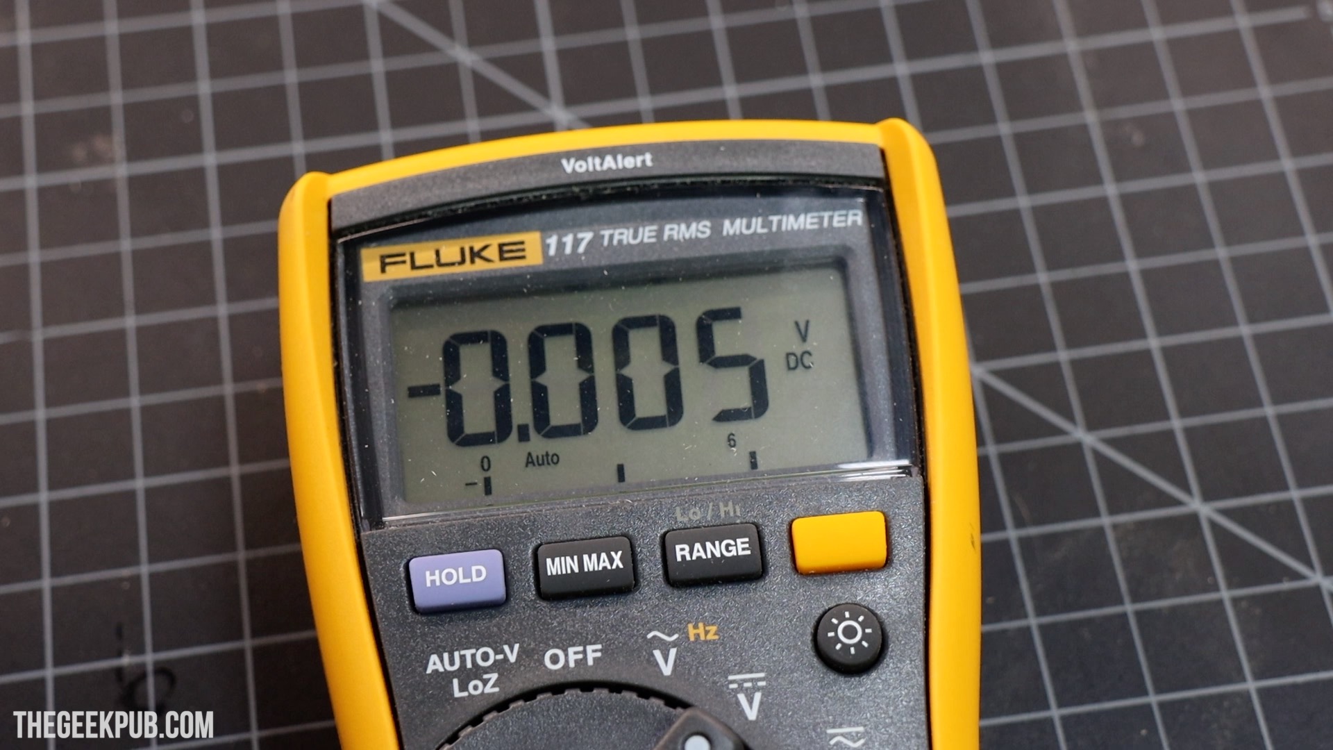 Testing the -5V line