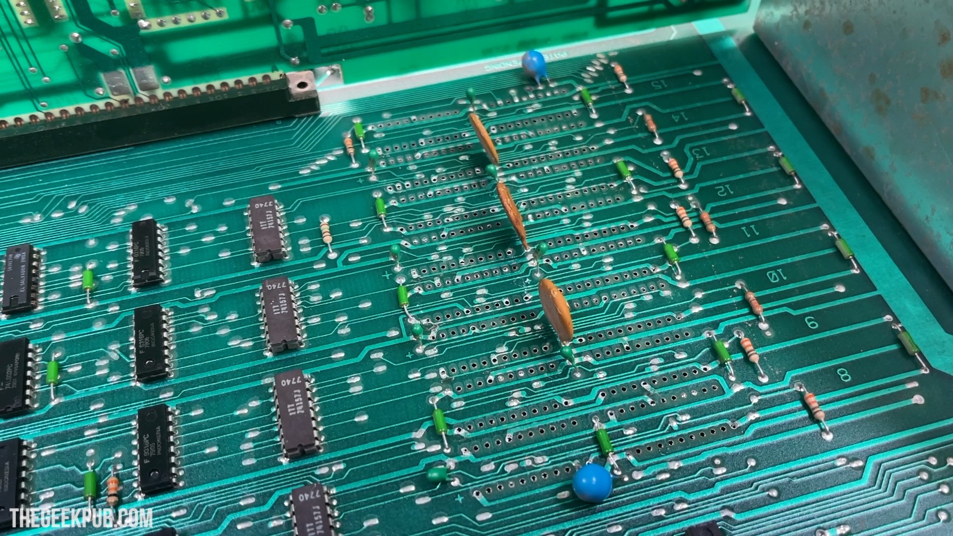 All RAM chips removed.