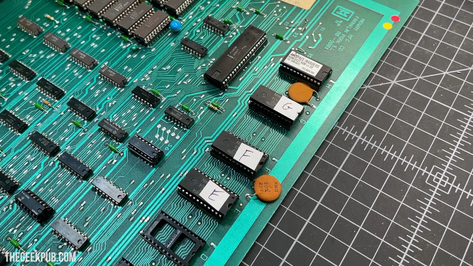 Space Invaders ROM Chips