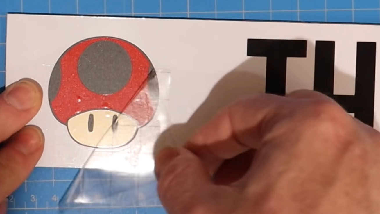 Using a Cricut for Arcade Button Labels